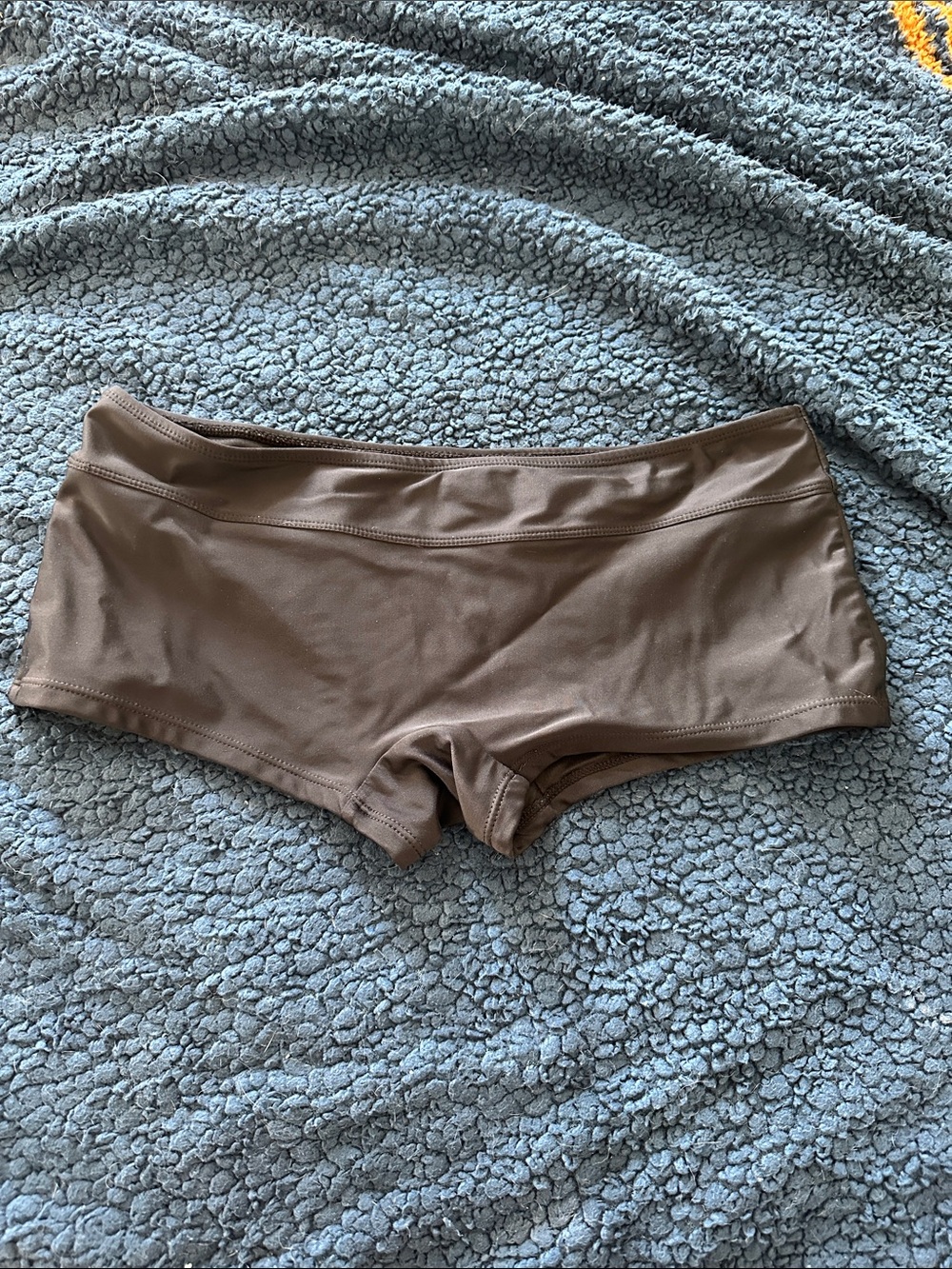 Fabletics Black Swim Boyshort Bikini Bottom